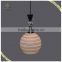 Hot Sale Glass Shade Ball Hanging Pendant lamp CE Certificated, Modern Dining Pendant Lamp
