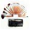24 pcs Pink Makeup Brush Set tools Make-up Toiletry Kit Make Up Brush Set Case