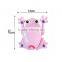 Factory Wholesale Cute bathroom frog Children baby Toothbrush holder with suction cup
