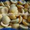 Fresh IQF yellow peach halves