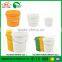 5 gallon plastic construction bucket 20 L plastic white pail