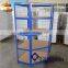 Boltless storage free standing corner shelf unit