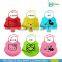 Kids lovely silicone bibs waterproof bibs baby lunch bibs