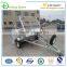 7x5 galvanized tipper box trailer with cage