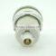 3mm OD Tube Connection ABS Cover PVC Body Push Button Air Pressure Button