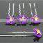 Wedding Bridal Party Alloy Flower Crystal Hair Pins Clips Bridesmaid Hairpin
