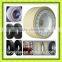 16x4 Solid Tire With Brake for Bobcat, Wheel for Lifting Platform
