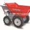 Construction equipment hydraulic tractor chain driven power barrow BY300