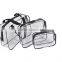 Cosmetic Bag PVC Makeup Toiletry Travel Wash Bag Holder Pouch Set Kit Clear