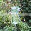 Plastic garden weather vane ,Rain Gauge with Decorative Holder,outdoor rain gauge
