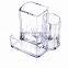 Acrylic Cosmetic Makeup Holder Box for Brush Cream Lotion Cotton Swab Storage Organizer