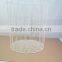 Round Wire Laundry Basket, Arc Pattern