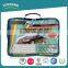TOPRANK 483X175X119CM Grey PEVA Folding Car Body Cover Waterproof Sun Protection Car Cover