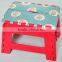 water transfer printed kids foldable stool