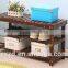 wholesale antique wooden shoe rack
