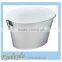 Large Oval Metal Party ice cooler