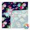 70*90cm Cheap Mint Floral Baby Muslin Swaddle New Born Swaddle Wrap Wholesale Milk Silk Baby Blankets With Caps