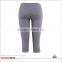 Womens fitness wear custom logo anti-static yoga capri pants