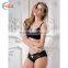 HSZ-5005 Ladies Plus Size Sexy Net Bra Panty Sets Hot Sale 2017 Women Underwear Latest Fashion First Night Sexy Lingerie Photos