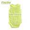 Hot Sale 100% Cotton Oem Manufacturer Plain Color Baby Rompers