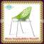 2015 new design wholesale italian style malaysia chromed salon office living outdoor furniture cheap modern China plastic chair