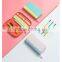 A6 Size PU Material Planner With Zipper Sweety Color Daily Planner Diary