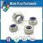 Made in Taiwan Prevailing Torque Type Hexagon Nut Plastic Insert DIN 985