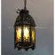 droplight 1 Light Classical Droplight Restoring Ancient Ways Antique Brass Spray Lacquer Glass Metal