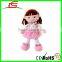 wholesale custom soft stuffed plush toy doll for kids girl dolls