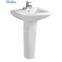 HT302 Bathroom Vanity Ceramic Basin With Pedestal Bathroom Sets