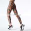 Digital 3D printing women's skinny stretch slim fitness leggings sports pants