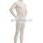 Beige Spandex Lycra Halloween Costumes Full Body Zentai Suits Unisex Catsuit