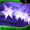 Stage Decorations Inflatable LED Ceiling Lighting Star Shaped Light Balloon