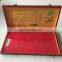 High quality Pecan wooden packaging gift box