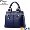 CR new business ideas europe leather handbag high quality women pu tassel custom tote bag
