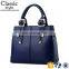 CR new business ideas europe leather handbag high quality women pu tassel custom tote bag