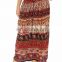 Indian Floral Hippie Boho Gypsy Tribal Animals printed Elastic Waist Long Skirt Dress Skirt long jupe falda Tribal gypsy kjol