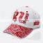 High Quality 100% Cotton Twill Embroidered Baseball Cap