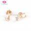 Flower rhinestone buttons high quality pin copper crystal decorative clothing buttons wholesale