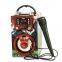 Hot Double Karaoke BT Spot Speaker  Multifunctional with USB and TF card in Party