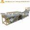 Spray type fruit and vegetable washing line for vegetable , Salad vegetable processing line for lettuce/potato/carrot/onion