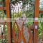 Rusted Laser Cutting Corten Steel Door/Garden Gates