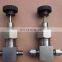 swagelok type 6000psi Stainless steel bar stock needle valve