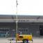 9m big trailer light tower mobile light tower 4x1000w lamps