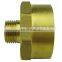2pcs a lot DN25 DN32 DN40 Brass hardware fitting 1 inch 1 1/4 1-1/2 2 inch G thread union male and female connector water joint