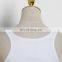 TWOTWINSTYLEElegant Loose O Neck Sleeveless Spaghetti Strap Irregular Hem Tank Tops Women