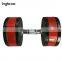 Gym Fitness Equipment Rubber Fixed Dumbbell For Commercial Use