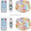 Music Sync Copper Wire Led String Lights 12 Modes Holiday Fairy Lights with Remote for Christmas Wedding Vases