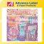 DIY Craft Set Pink & Purple Charming Fabulous Flowers Scrapbook Kit