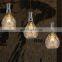 European Minimalist Style Bottle Shape Glass Pendant lamps lamparas de lujo para sala y comedor